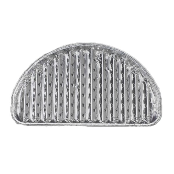 3 Stk. Grillpfannen Grillschalen ALU 30,6x17 cm